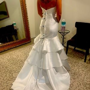 Wedding dress never worn or altered